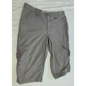 LEE WOMENS CARGO CAPRIS PANTS SIZE 8P